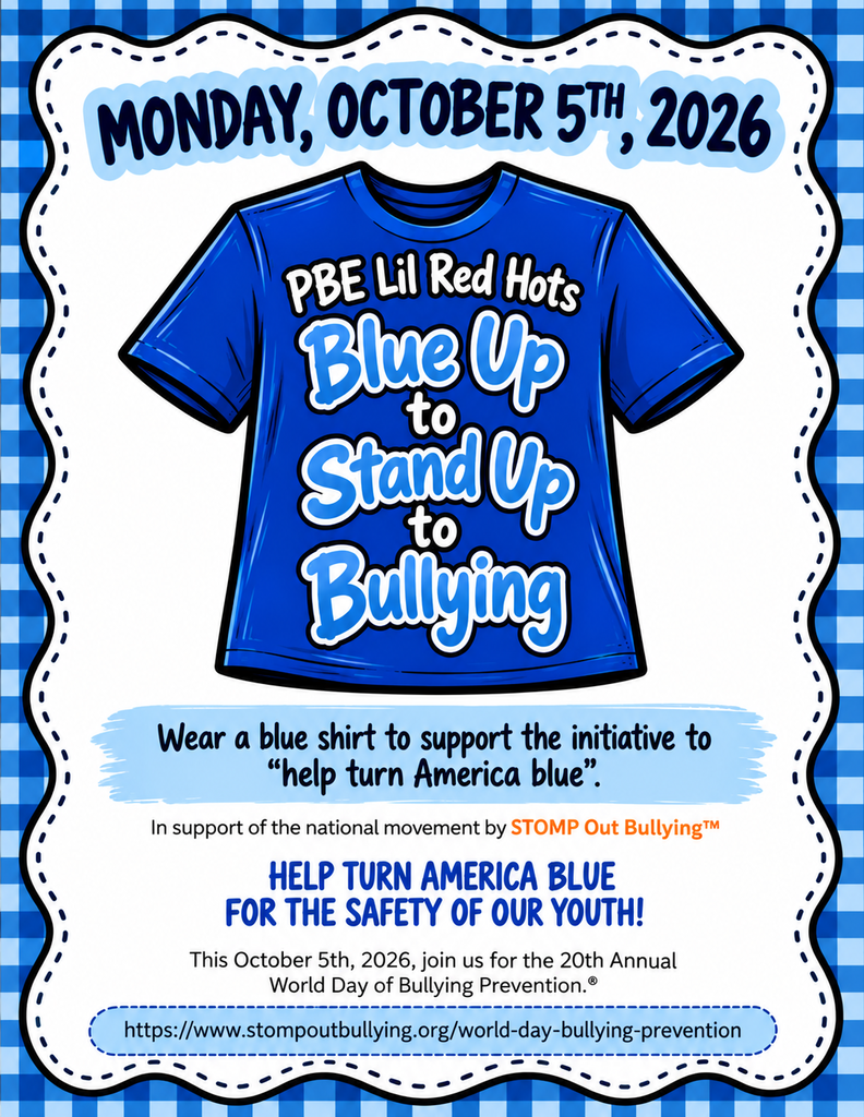 Blue up for Bullying