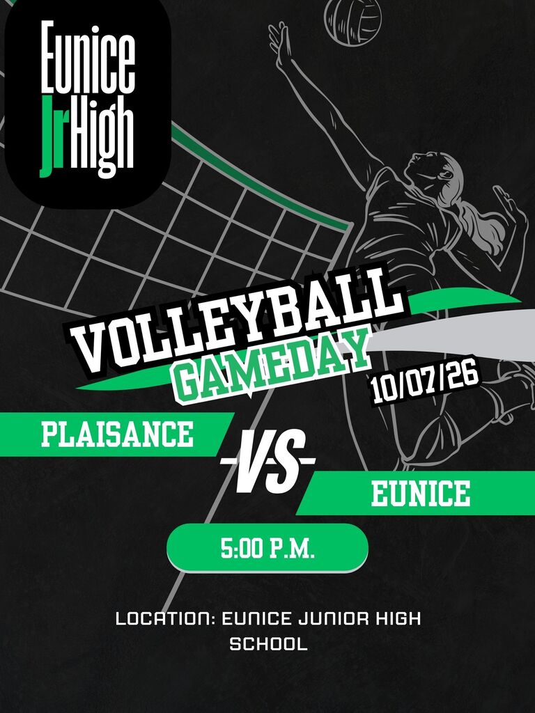 Volleyball Game Reminder 10/7