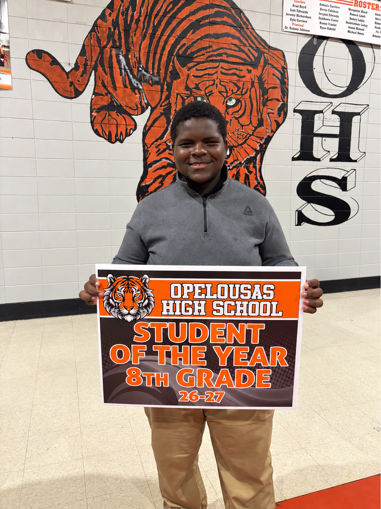 8th Grade Student of the Year, Joshua Greene