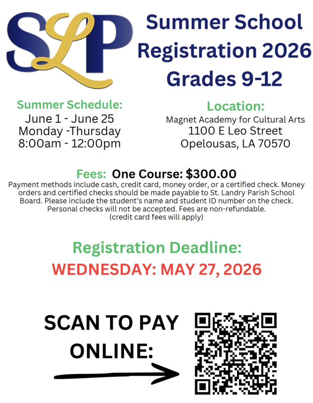 registration for summer school