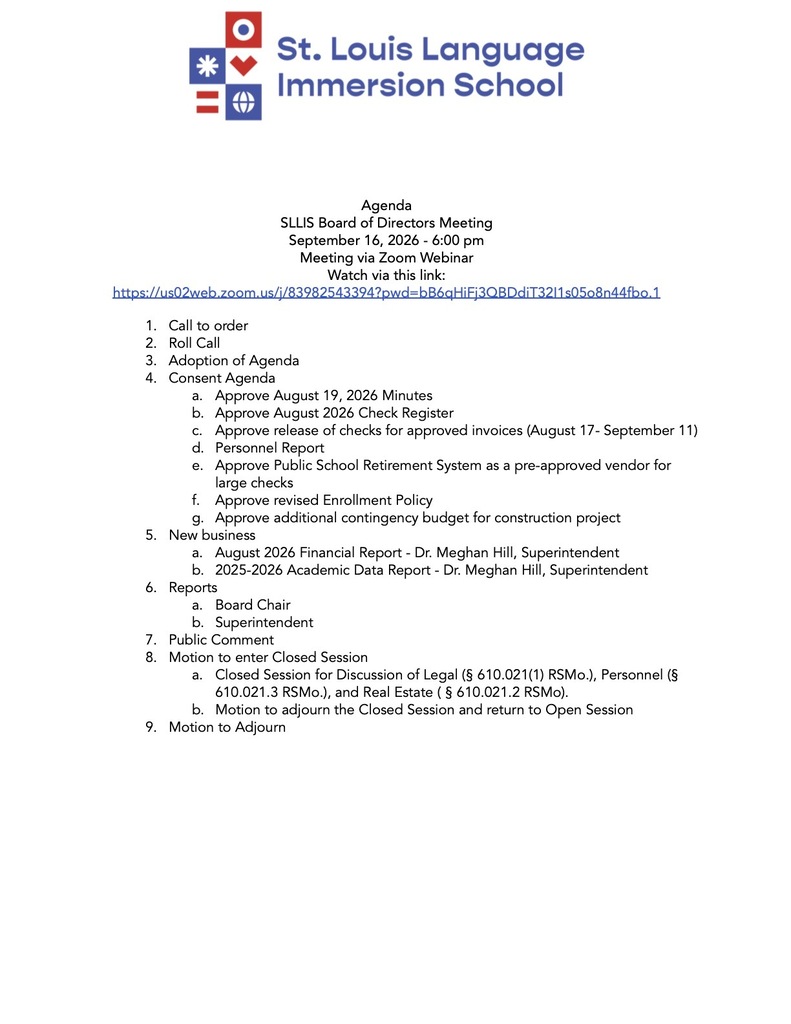 agenda