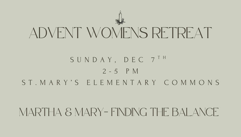 Advent womens retreat