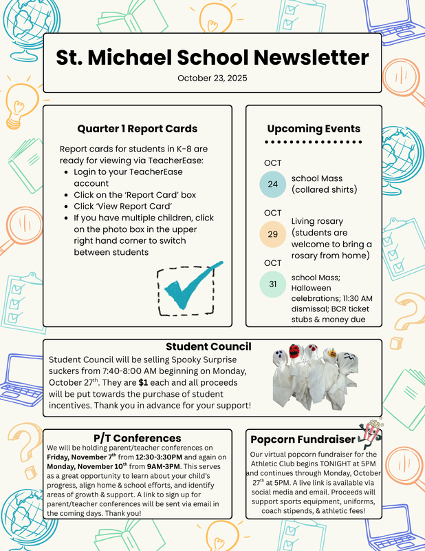 October 23 Newsletter