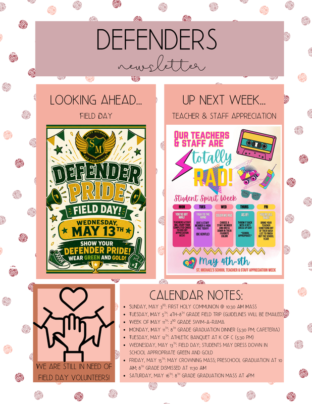 April 30 Newsletter