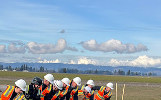 Gorundbreaking ceremony for the new CTE building