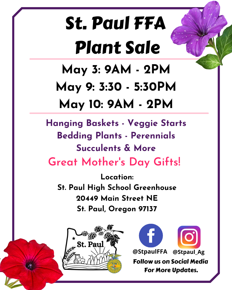 FFA Plant Sale