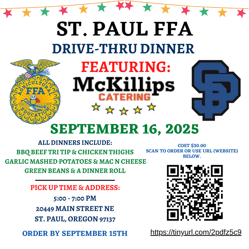 Drive-thru dinner ad