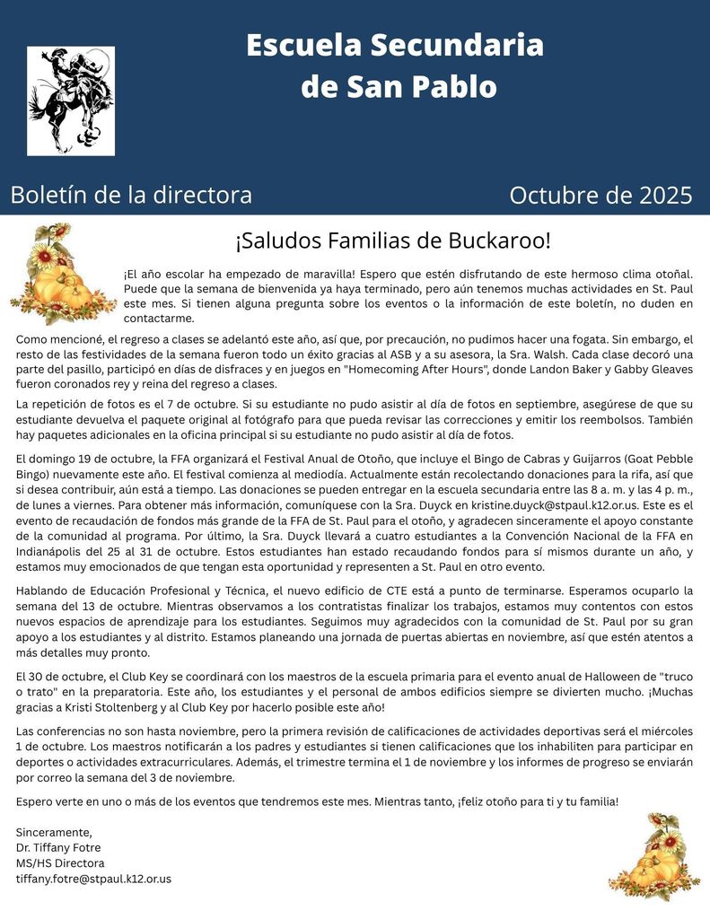 Oct Newsletter SPN 1