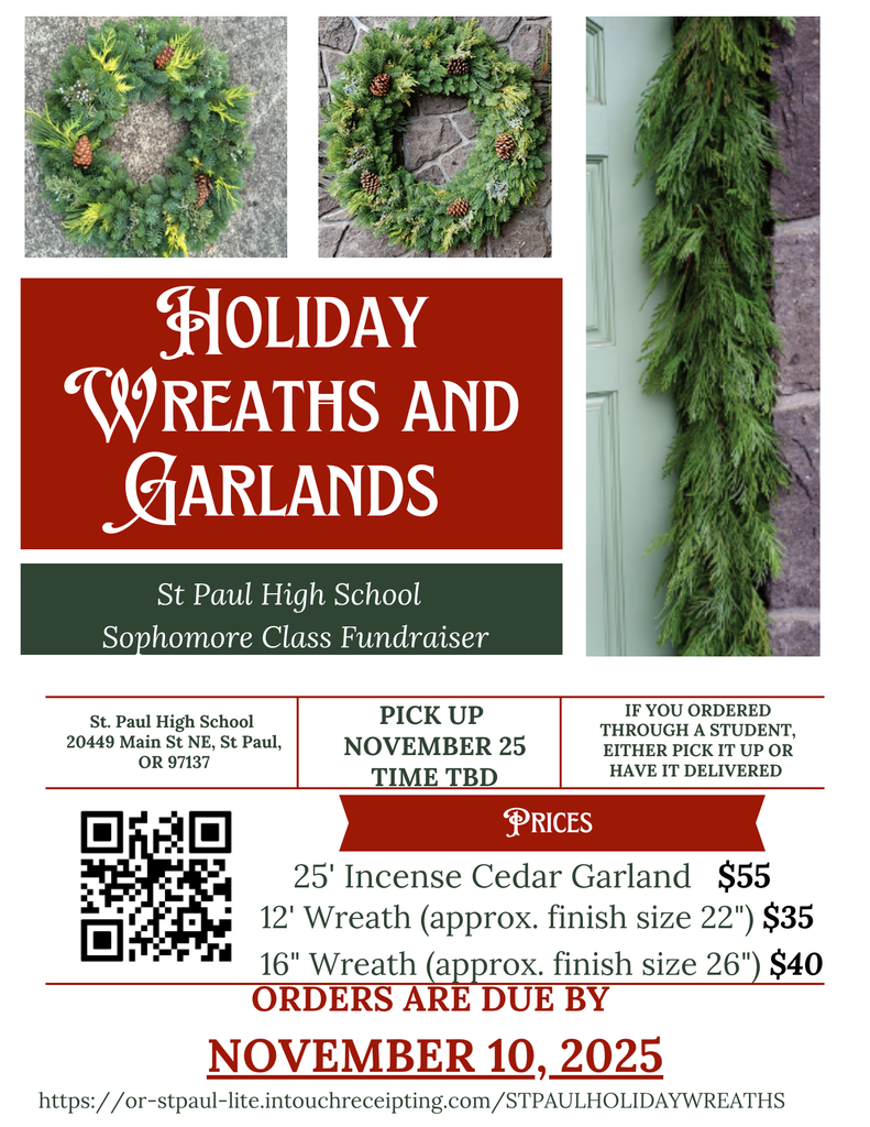 Sophomore Class Wreath Fundraiser