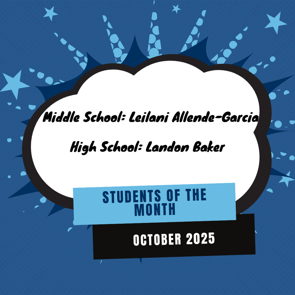 Students of the Month October 2025