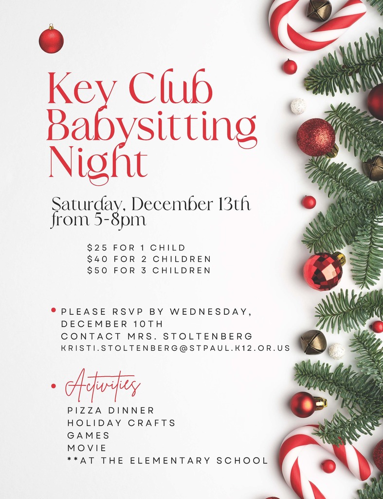 Key Club Babysitting Night