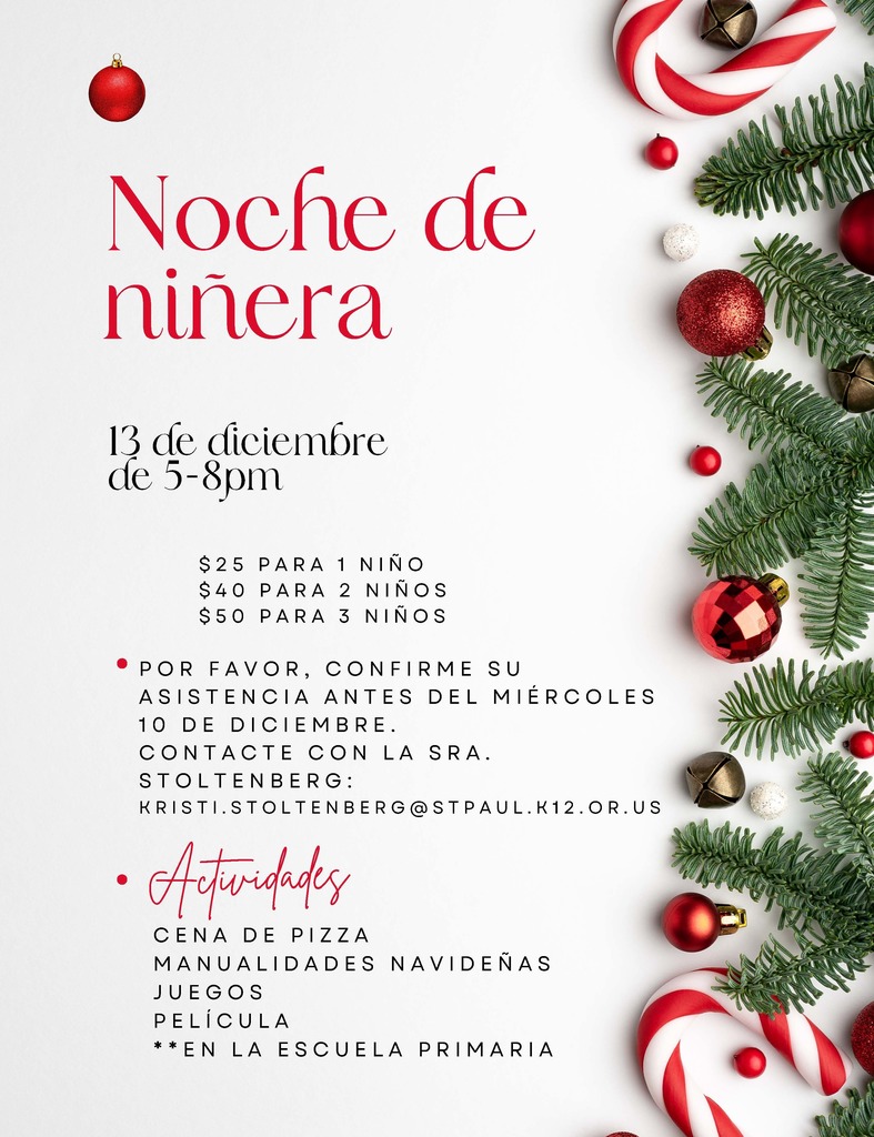 Key Club Babysitting Night - Spanish