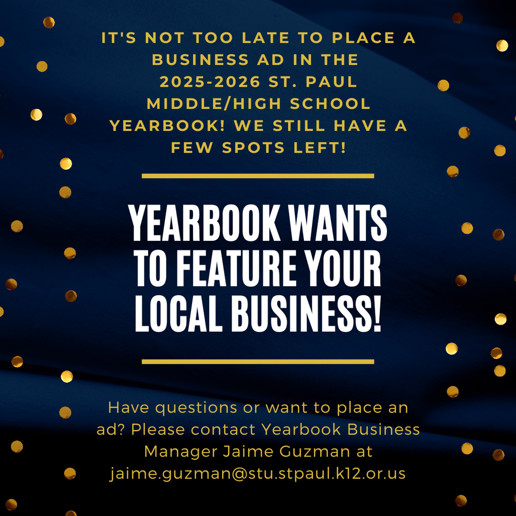 Yearbook business ad