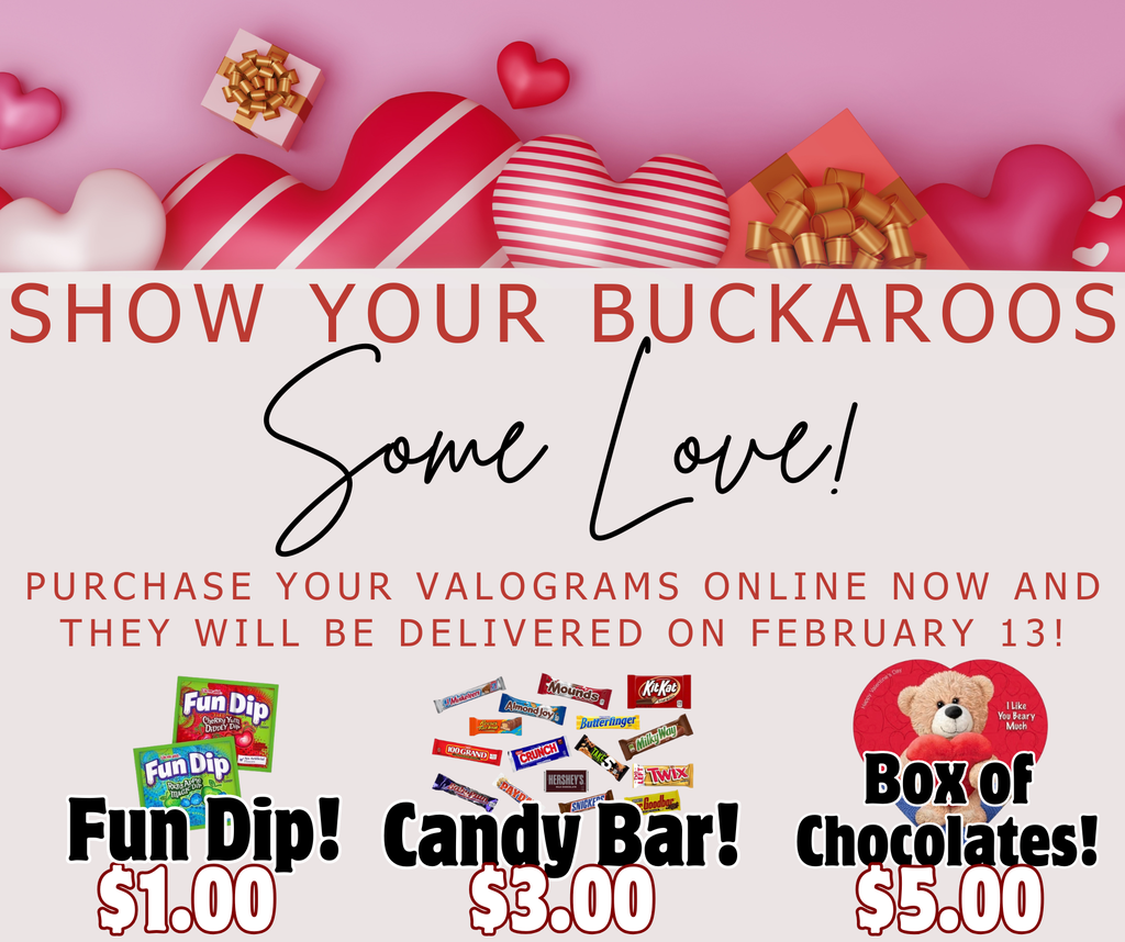 ASB fundraiser valograms for sale