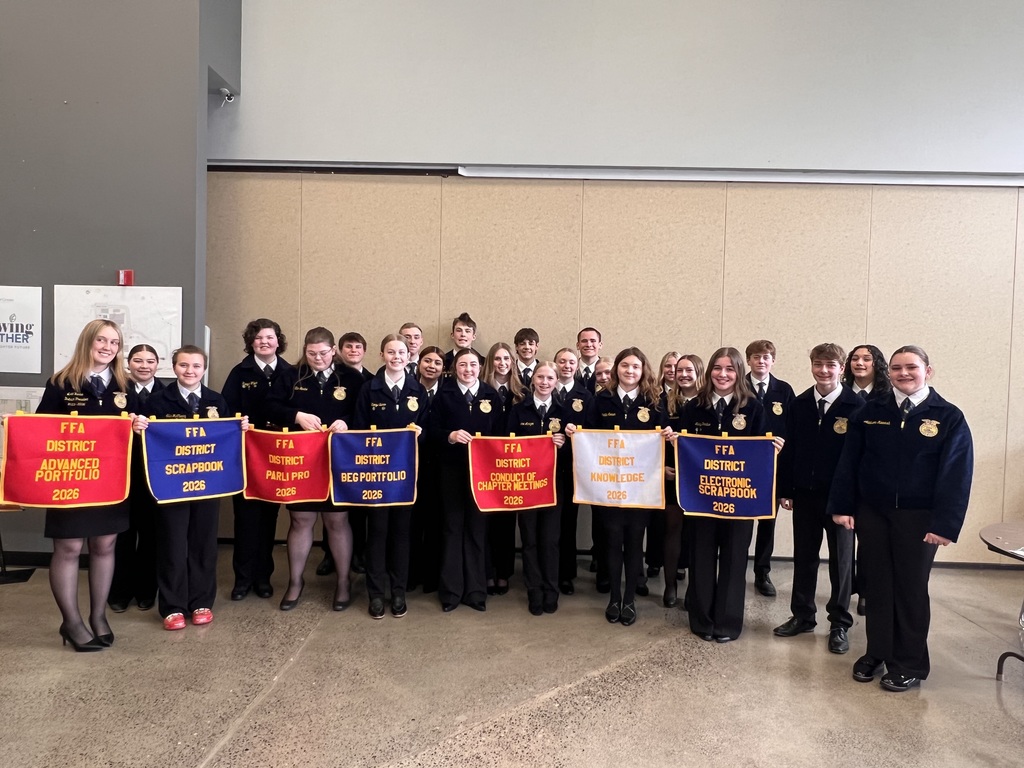 FFA District Convention students