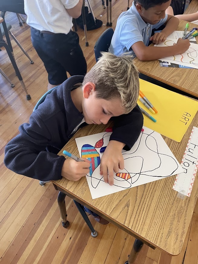 Third grade art