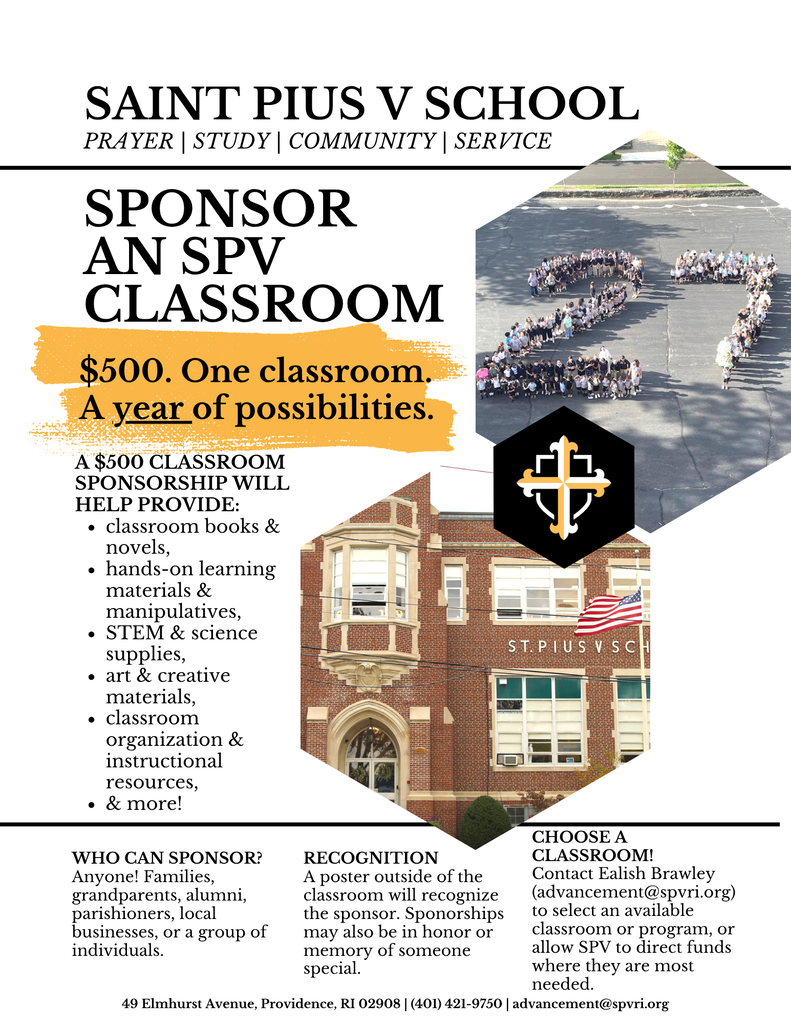 Sponsor a Classroom