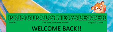 Principal's Weekly Newsletter