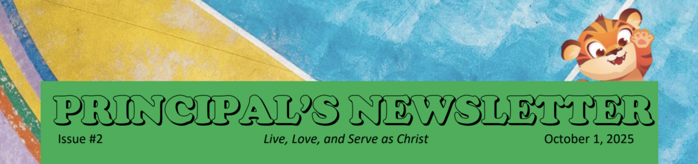 Principal's Monthly Newsletter