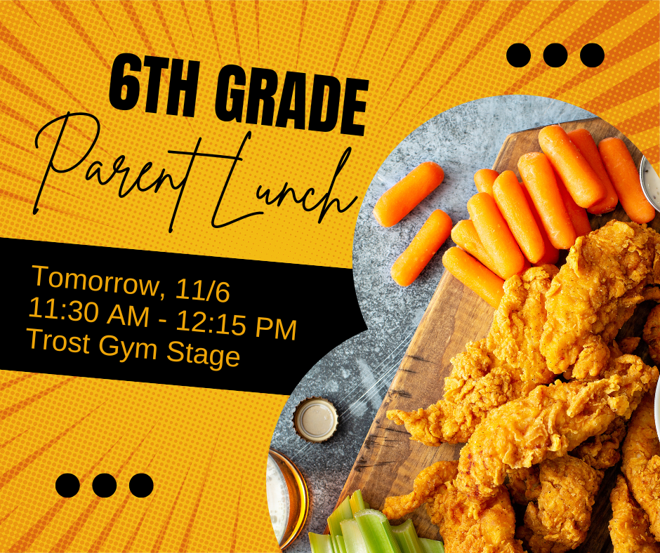 6th Grade Parent Luncheon