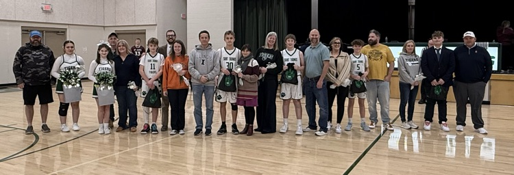 8th grade Night Cheer & Basketball