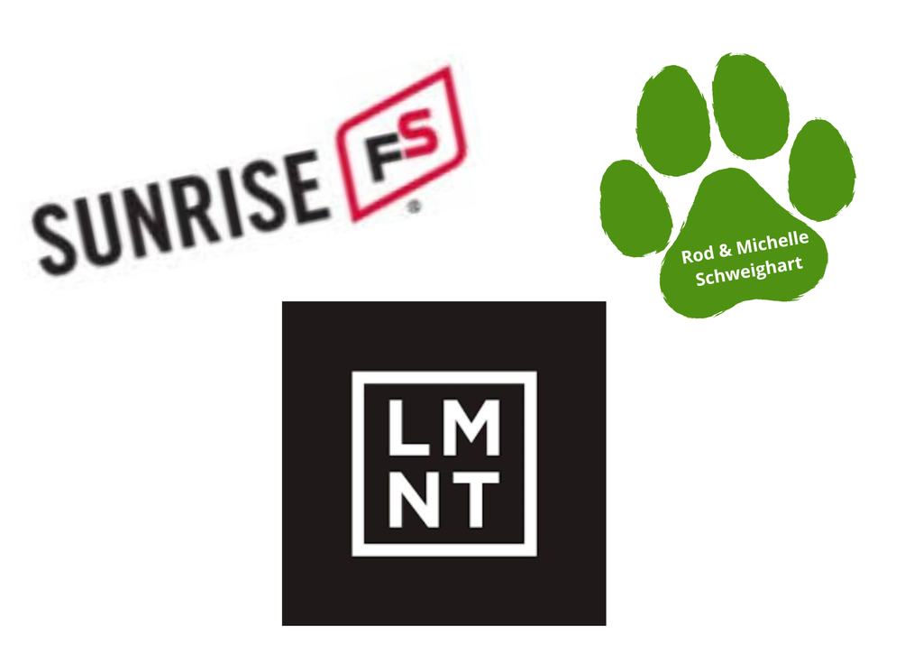 Thank you to our Silver Trivia Sponsors, LMNT, Rod and Michelle Schweighart, and Sunrise FS