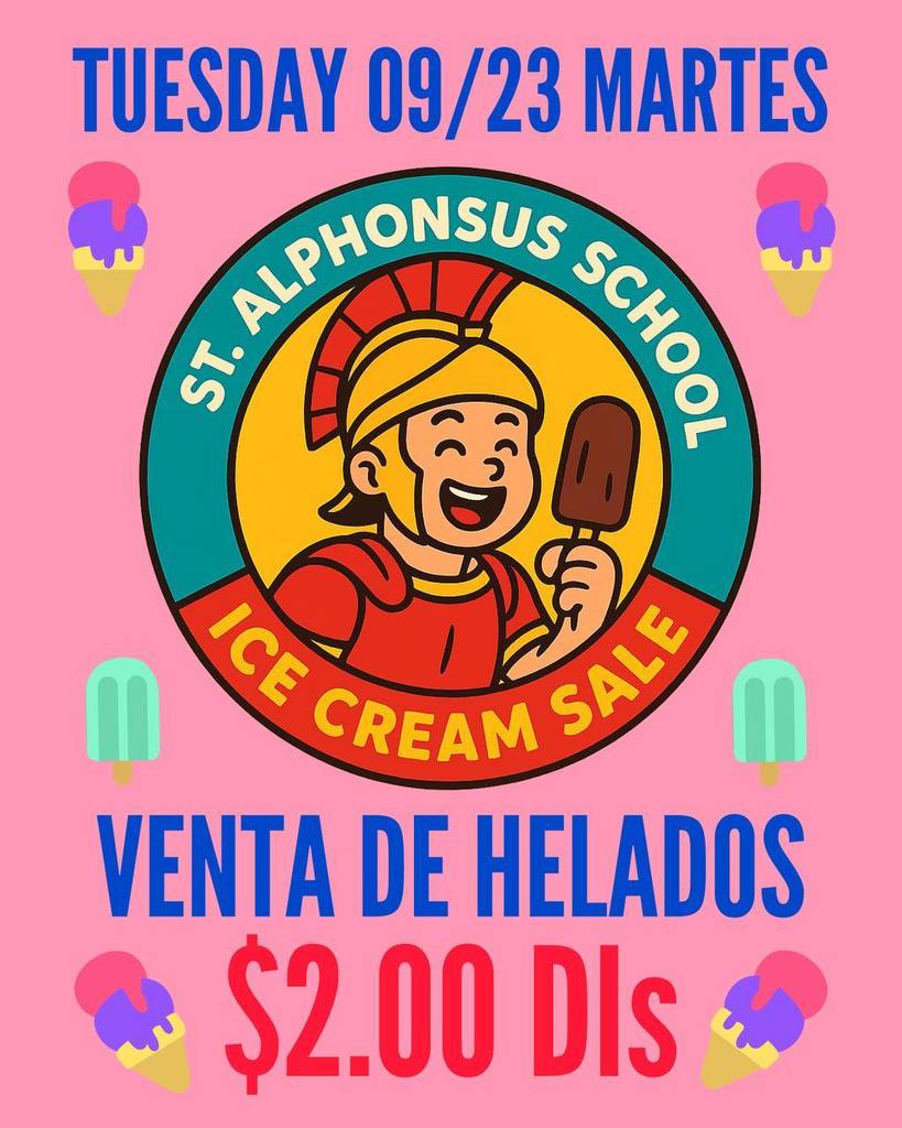 Ice Cream Sale Tomorrow $2
