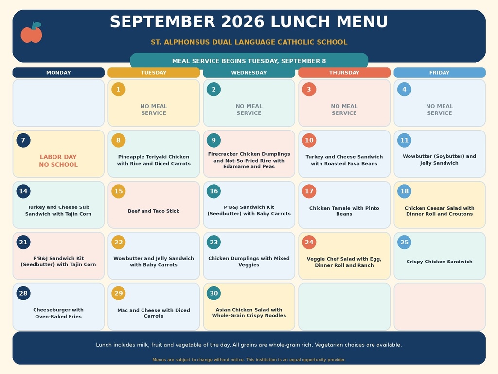 Lunch Menu
