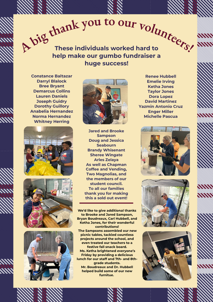 List of volunteers from Gumbo