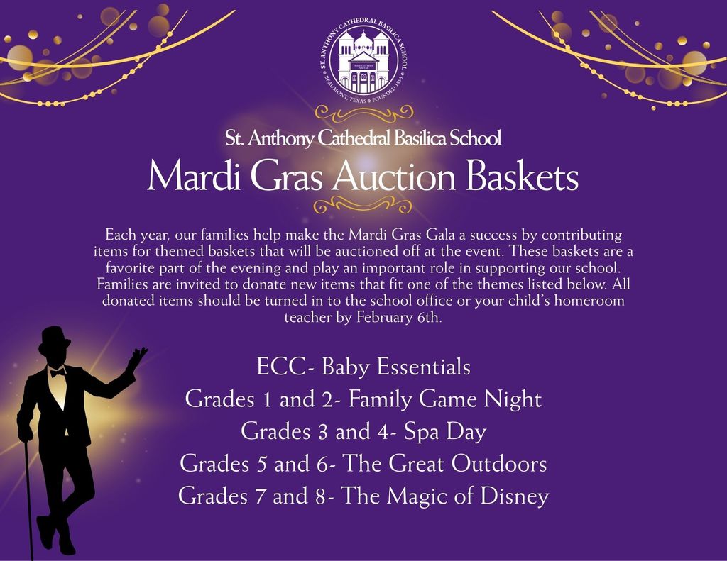 Auction basket themes