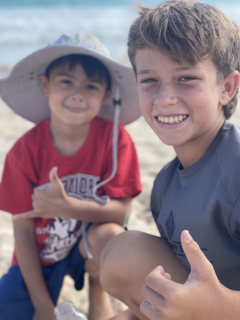 Student beach cleanups
