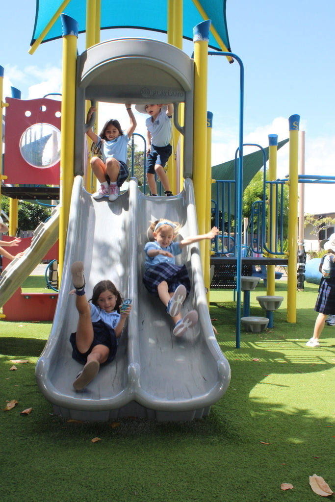 Children at play.