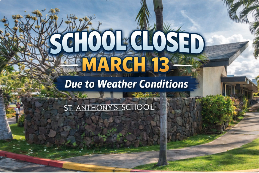 School closure: March 13, 2026