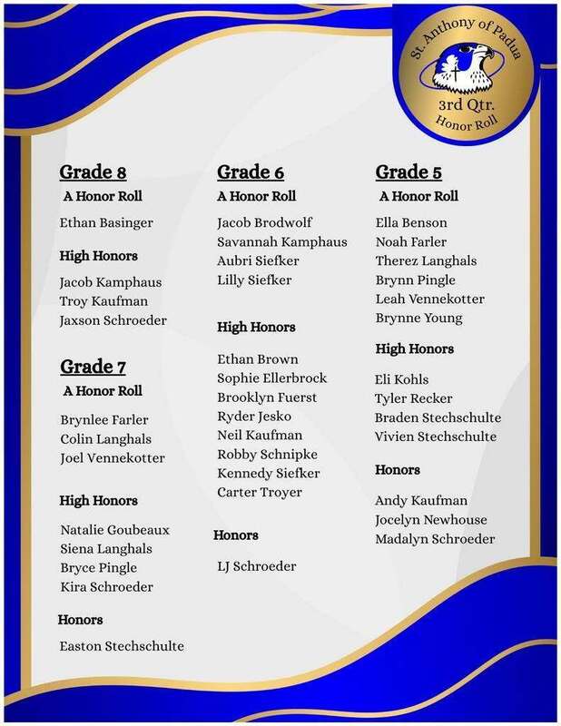 list of students, also noted below
