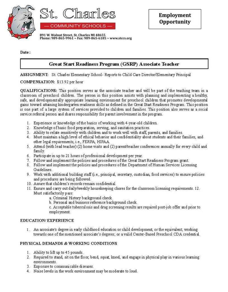job posting
