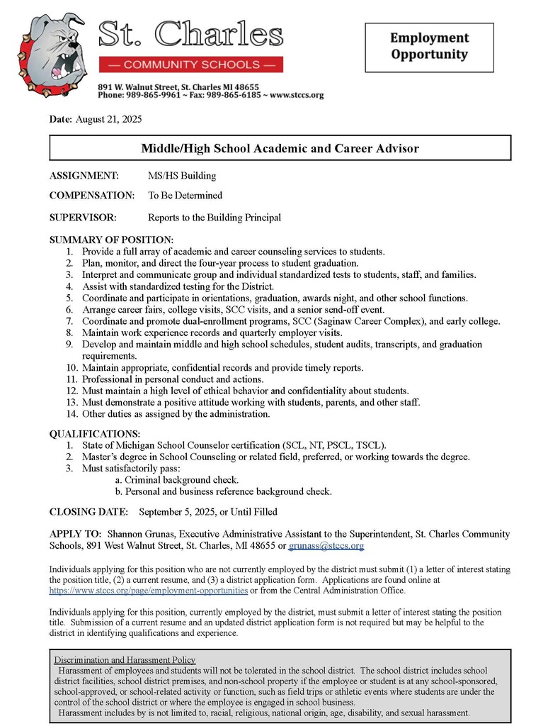 job posting