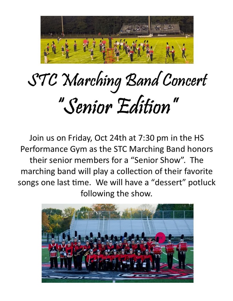 Senior band send off