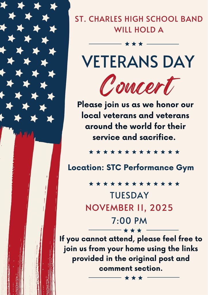 Veterans Day Performance by the STC Band