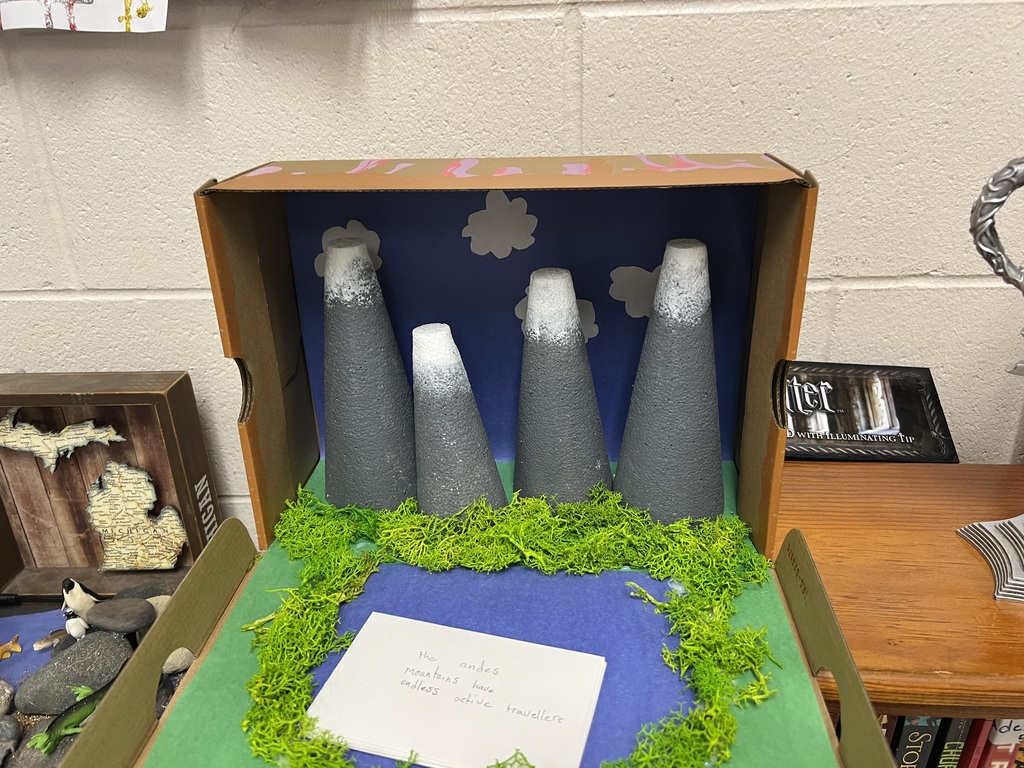 Geography Game and Diorama Day