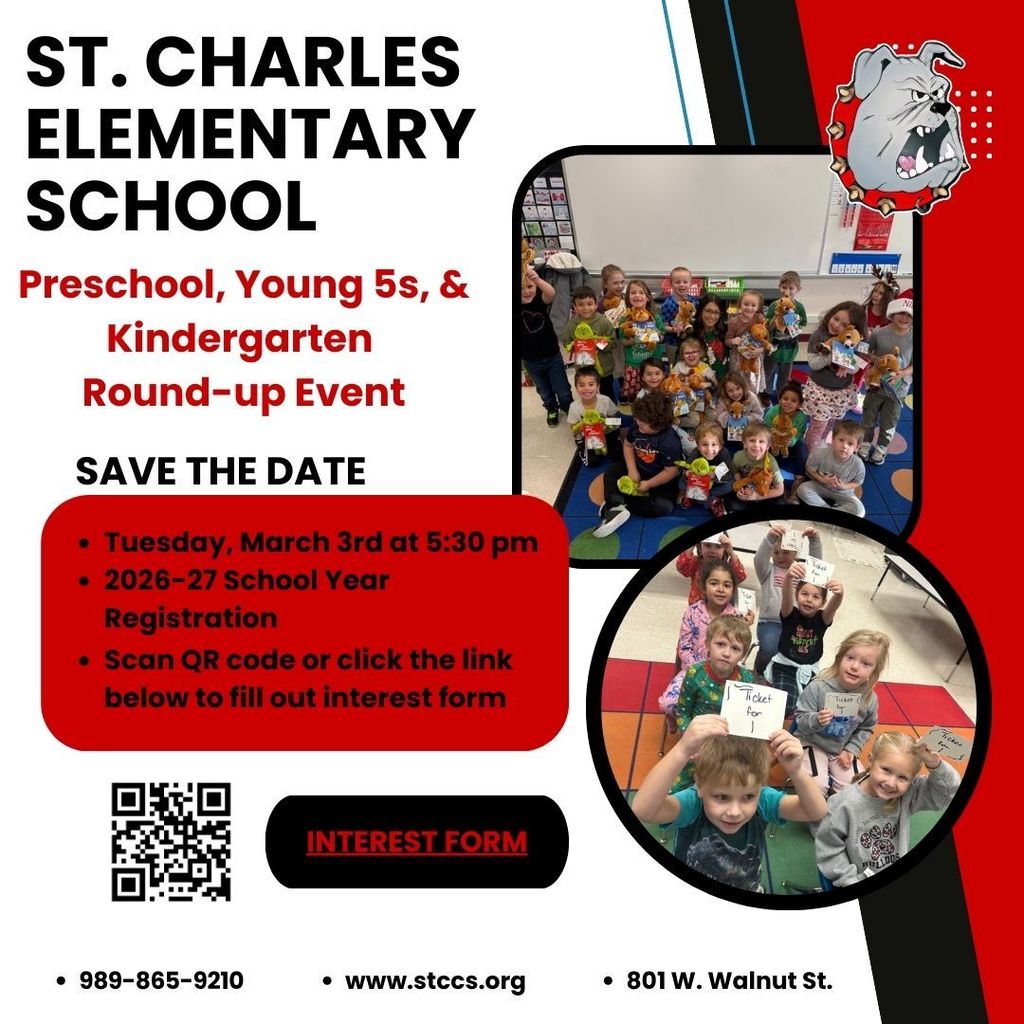 Preschool, Young 5, and Kindergarten Registration