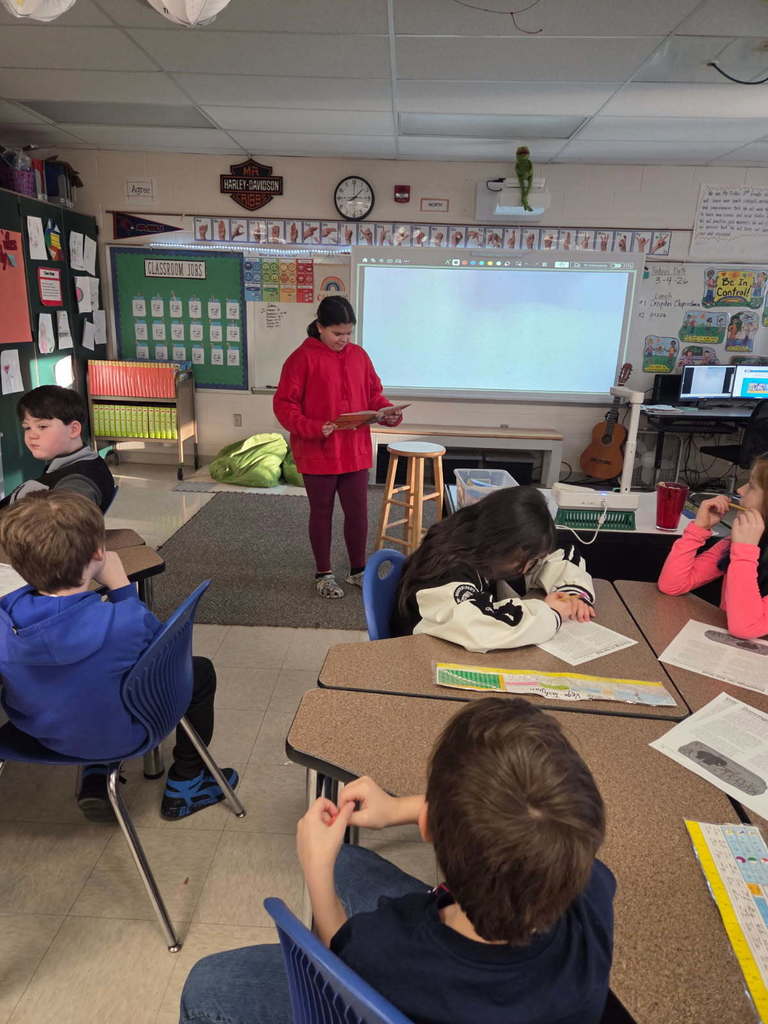 Ms. Poletti and Mrs. Lemaire's classes 