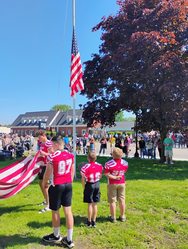 Athletes at the Memorial Day Parade