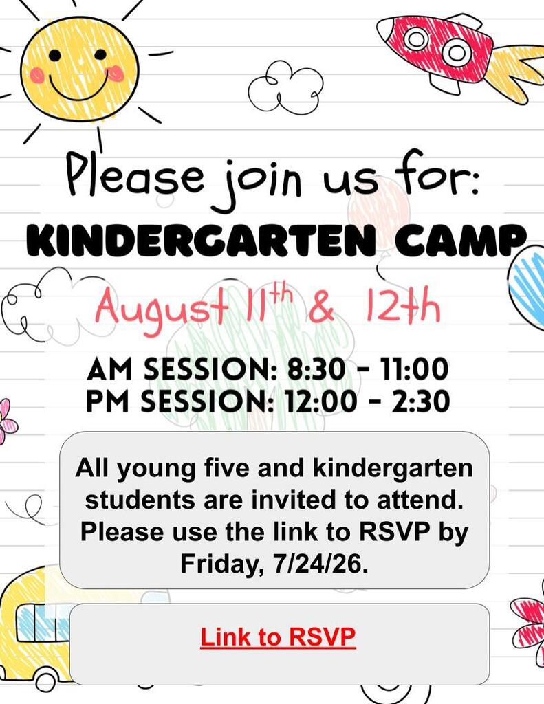 Kindergartner Camp