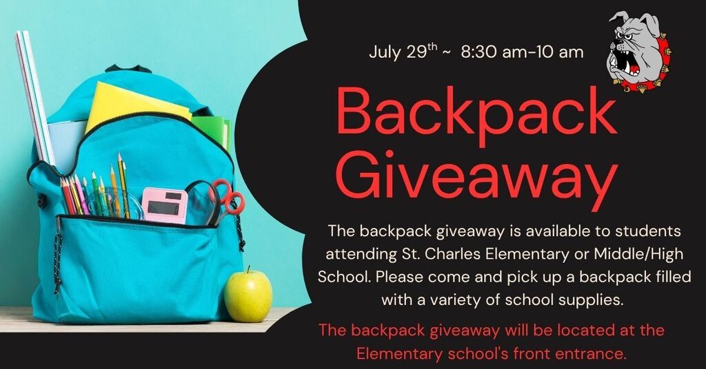 Backpack Giveaway