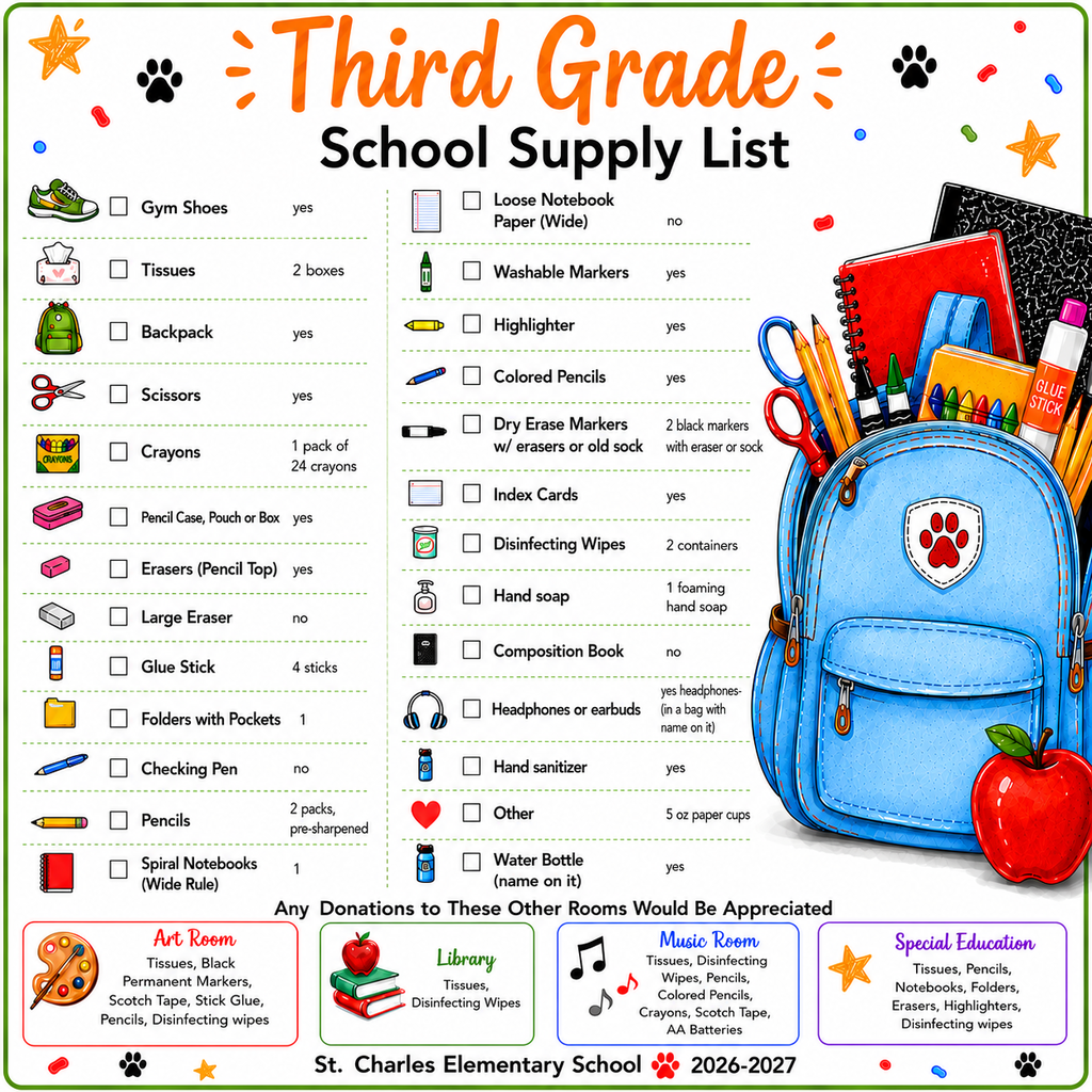 School Supply List
