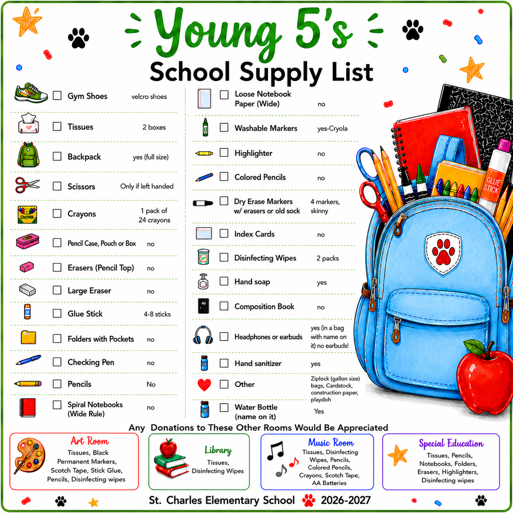 School Supply List