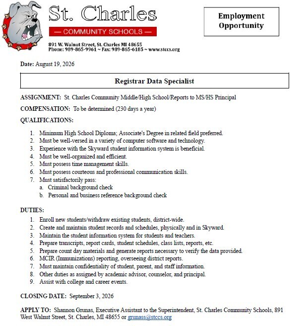 Job posting