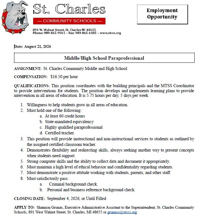 job posting