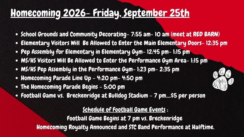 Friday Hoco Line up