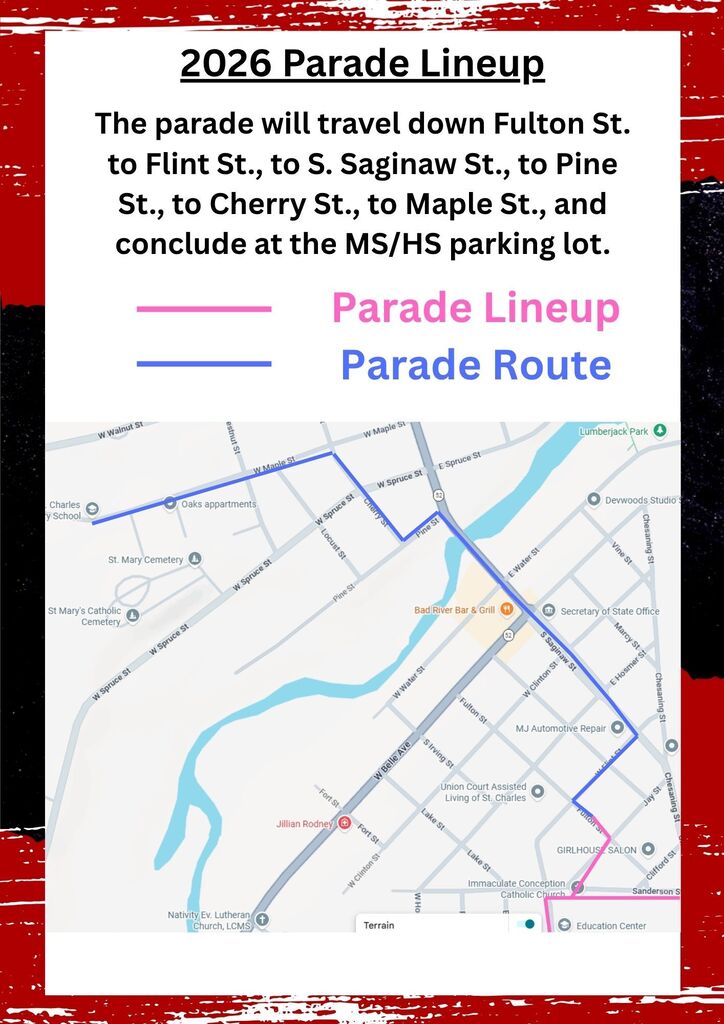 Parde Route Map